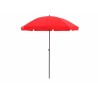 Parasol Las Palmas push-up 200 cm rood met volant