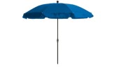 Parasol Las Palmas push-up 200 cm aqua met volant