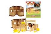 Toi Toys Écurie avec 1 cheval et accessoires
