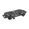 Plaque de cuisson double Elta 2000 Watt noir