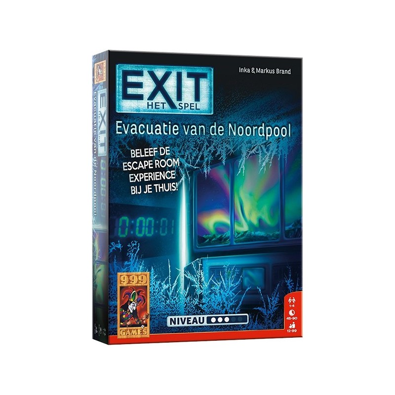 999 Games EXIT - Jeu de société Évacuation du Pôle Nord
