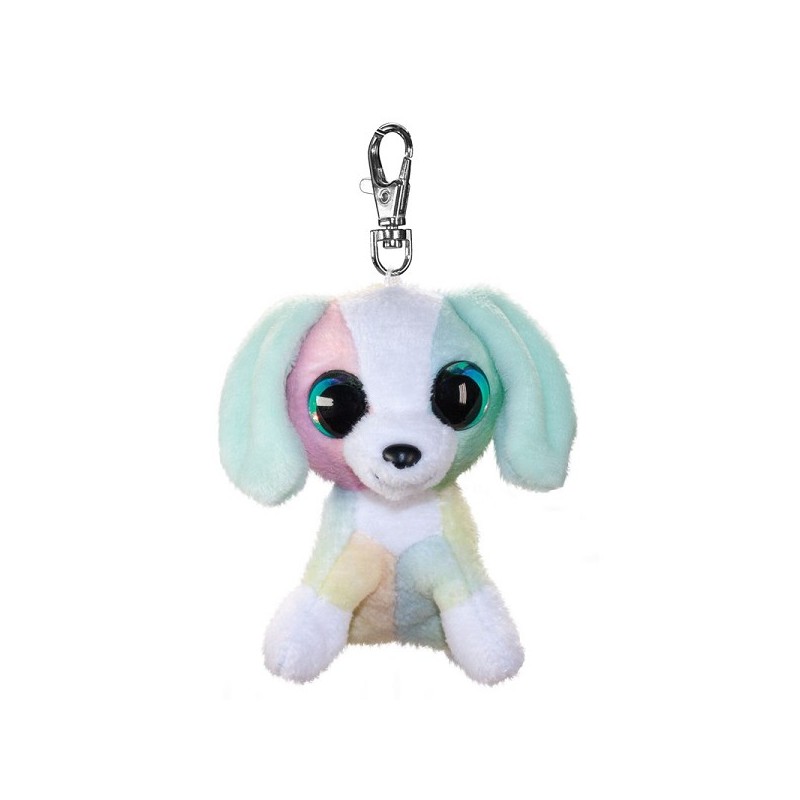 Lumo Stars Peluche Chien Spotty avec pince 8,5 cm