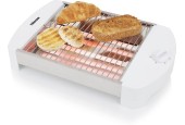 Tristar Grille-pain plat 23x20cm blanc