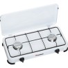 FireFriend Travel Cuisinière à gaz 2 feux 59x32x9cm
