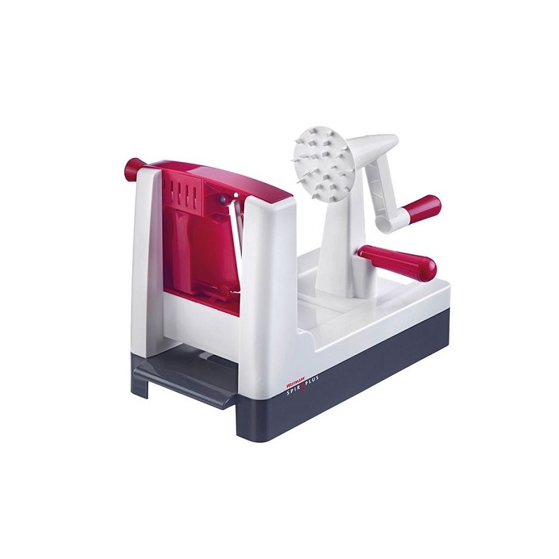 Coupe-légumes Westmark Spiro Plus avec 4 inserts de coupe 270x133x190