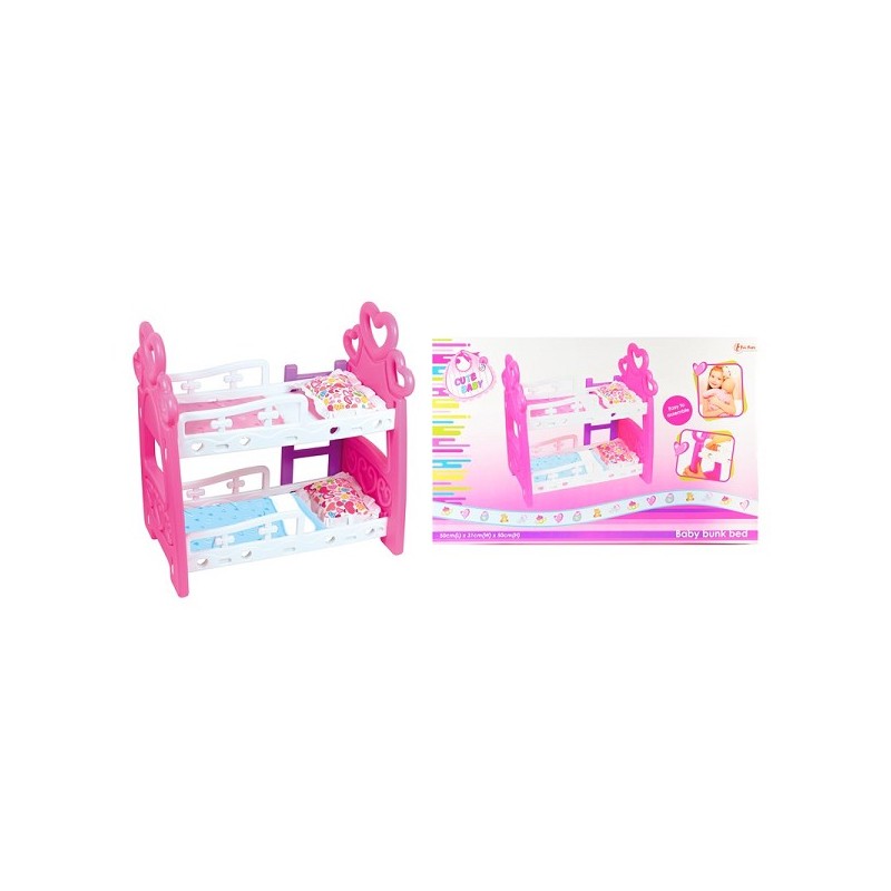 Toi Toys Lit superposé pour poupée