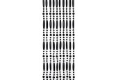 Perla Vliegengordijn 90x220cm zwart