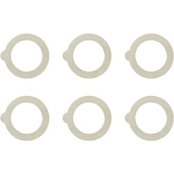 Rocco Bormioli Fido Weckpotring Rond Rubber 90 Mm 6 Stuks Voor Inmaakpot