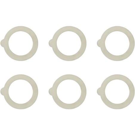 Rocco Bormioli Fido Weck anneau de pot rond en caoutchouc 90 mm 6 pièces pour pot de conservation