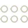 Rocco Bormioli Fido Weck anneau de pot rond en caoutchouc 90 mm 6 pièces pour pot de conservation