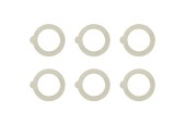 Rocco Bormioli Fido Weck anneau de pot rond en caoutchouc 90 mm 6 pièces pour pot de conservation