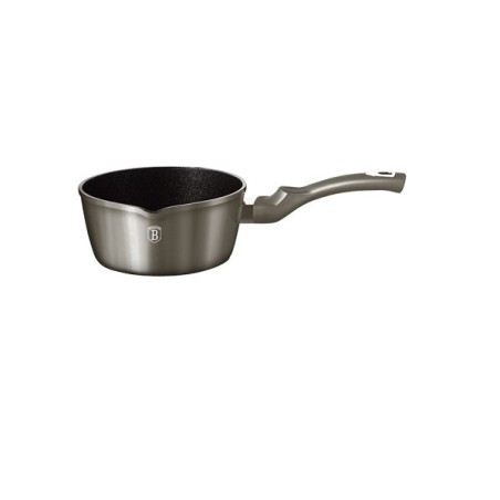 BerlingerHaus Carbon Line Steelpan met Tuit Ø16cm Aluminium ook inductie