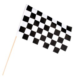 Drapeau ondulant Racing 30x45 60cm