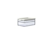 Mepal boîte frigo omnia petit-déjeuner duo - blanc nordique 21,9x14,9x9,4cm 500 ml + 1200 ml
