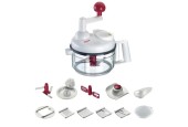Westmark Keukenmachine manueel met accessoires kunststof/RVS 264x168x244mm