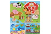Puzzle bouton John Toy 30x22cm
