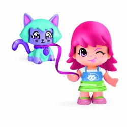 Figurine Pinypon Play avec animal de compagnie