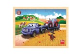 Dino houten puzzel Tatra Cars truck 20 stukjes 30x22,5cm