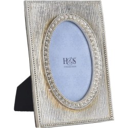 Cadre photo 21cm Argent Champagne