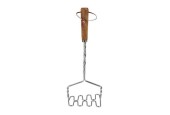 Aardappelstamper met houten handvat 34cm