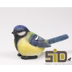 Tuinbeeld Vogel Koolmeesje M 15,5x6,5x8,5cm