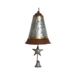 Decoris Bel zinc galvanisé Ø25x65cm zinc/couleur(s)