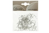 Decoris crochets pour sapin de Noël 50 dans un sachet 4cm