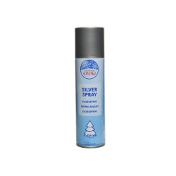 decoratie spray zilver 150ml zilver
