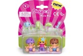 Pinypon enfants et bébé, pack de 3