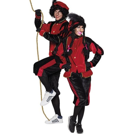 Déguisement Piet adultes rouge (XL)