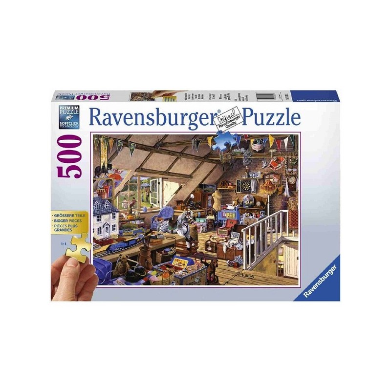 Ravensburger Puzzel Oma's zolder 500pcs