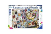 Ravensburger Puzzle Mes plus beaux timbres 2000pcs