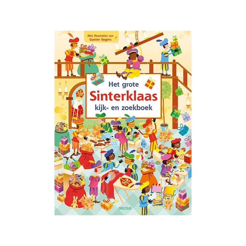Deltas Het grote Sinterklaas kijk- en zoekboek
