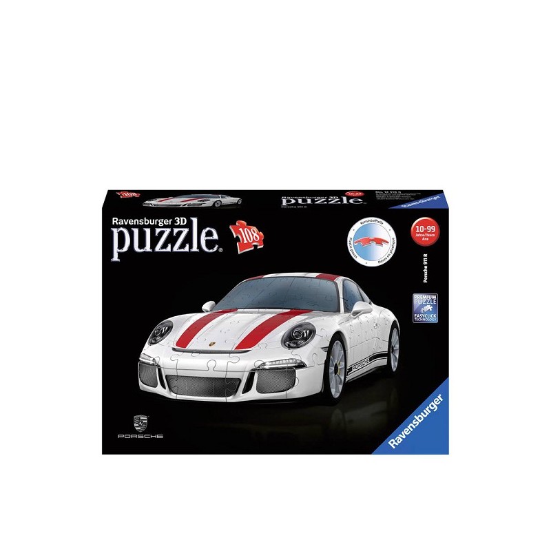 Ravensburger Puzzle 3D Porsche 911R 108pcs