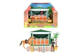 Toi Toys Écurie avec gardien et accessoires