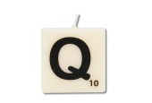 Paperdreams Letter Kaarsje letter Q, set van 4
