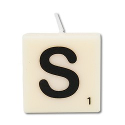 Paperdreams Lettre Bougie lettre S, lot de 4