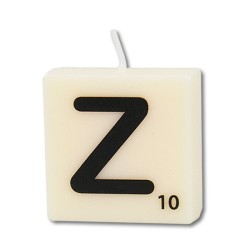 Paperdreams Lettre Bougie lettre Z, lot de 4