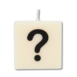 Symbole de bougie lettre Paperdreams ?, lot de 4