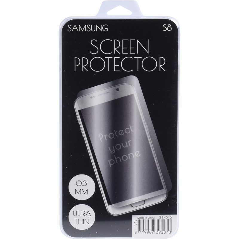 Protection en verre pour Samsung S8