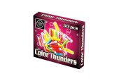 Color Thunders (pois brillants) boîte de 50 pièces