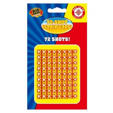 Strip Amorces 72 shots sous blister