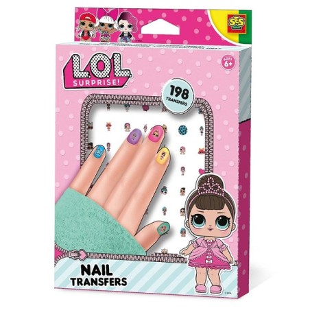 Ses transferts d'ongles LOL Surprise