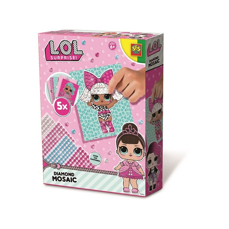 Mosaïque diamant Ses LOL Surprise