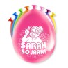 Paperdreams Cijfer Ballonnen - Sarah 8 stuks 30cm