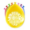 Ballons de fête Paperdreams - Voici la fête 8 pièces 30cm