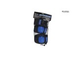 Set de protection pour rollers en ligne 6 pièces bleu/noir petit