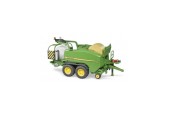 Enrubanneuse Bruder John Deere avec 1 balle de foin