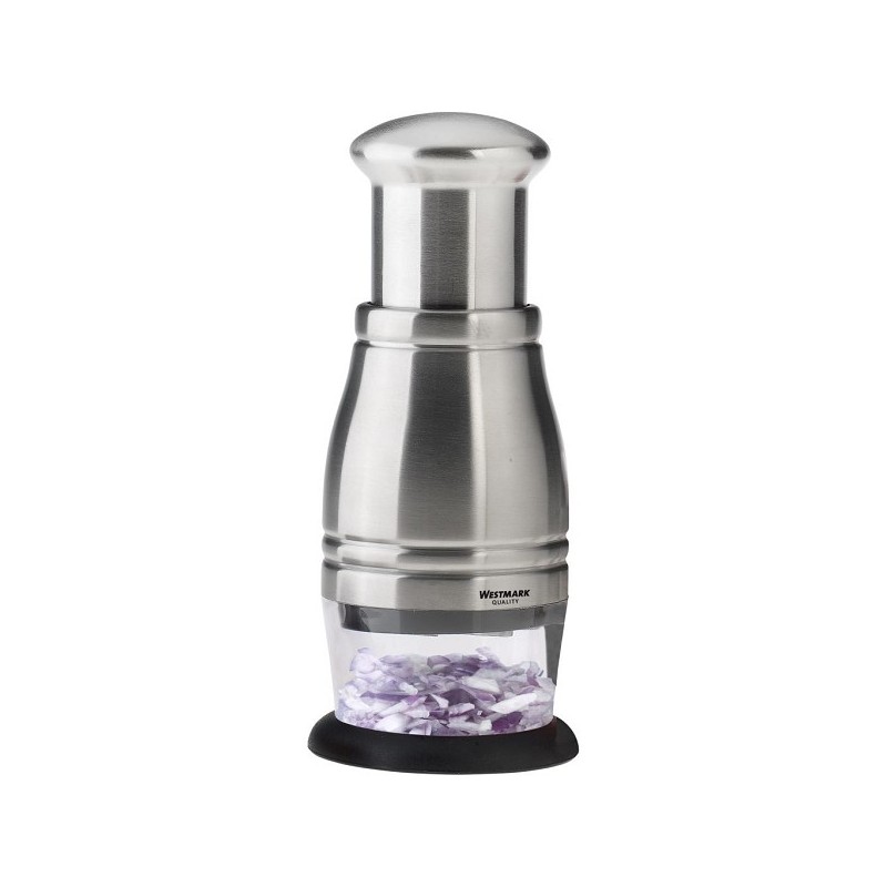 Westmark Hachoir à Oignons 1000 - Acier Inoxydable - 22x9,4x9,4 cm -