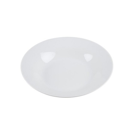 Assiette creuse en porcelaine Ø20cm lot de 12 pièces